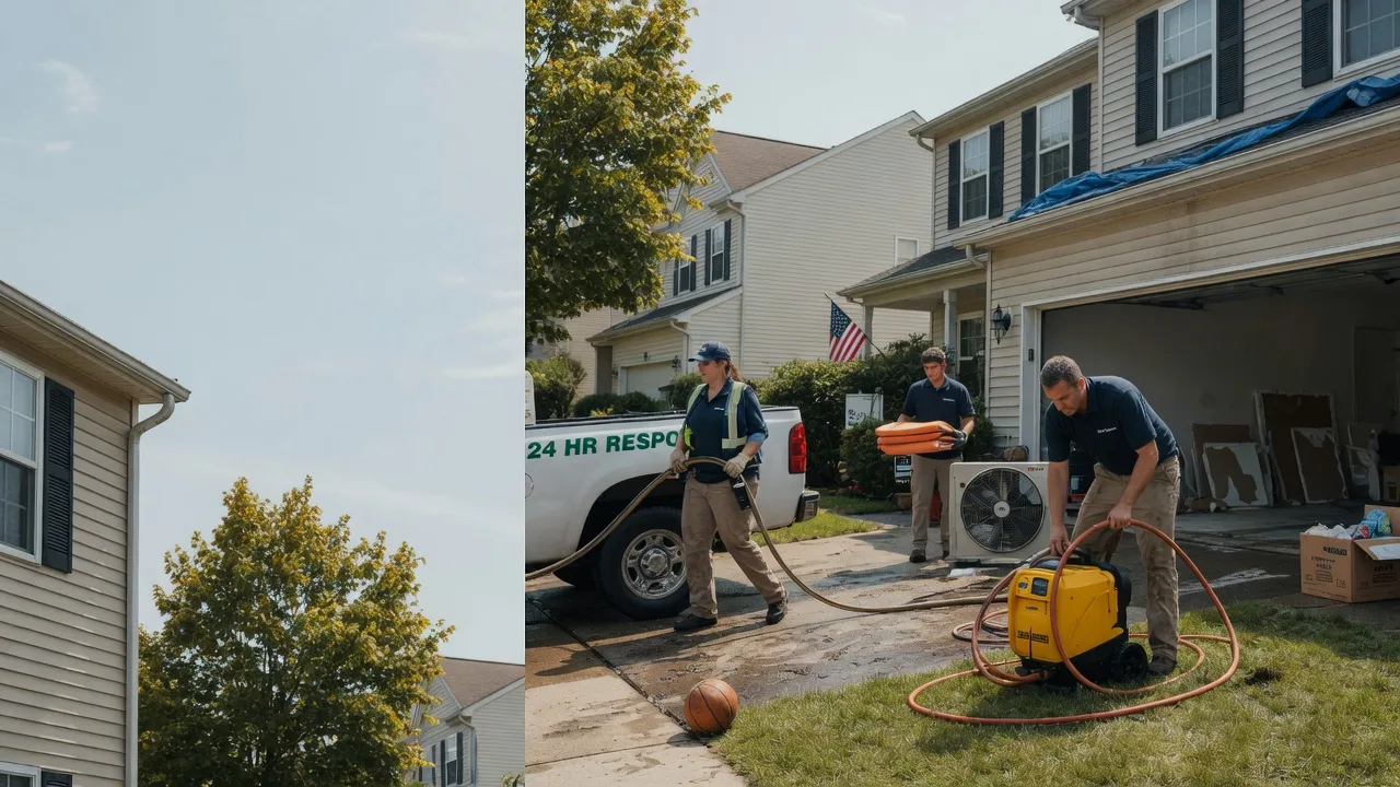 Emergency Water Damage Restoration in Tampa, KS near me